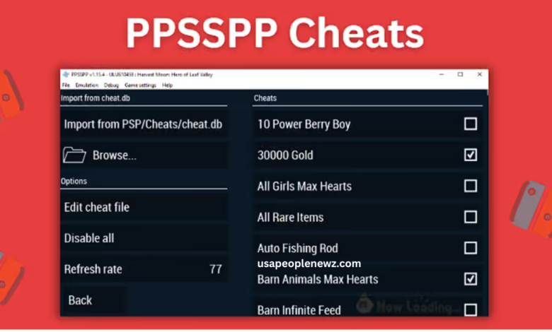 ppsspp cheats